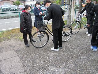 自転車点検３