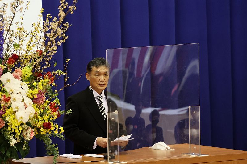 学校長式辞