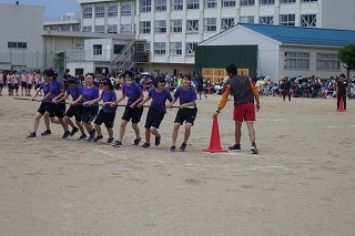 １学年台風の目