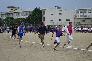 部活対抗リレー　運動部