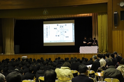 発表のようす