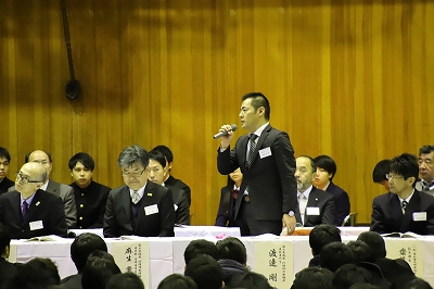 講評のようす