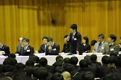 講評のようす