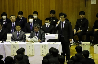 講評のようす