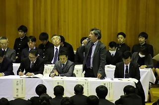 講評のようす
