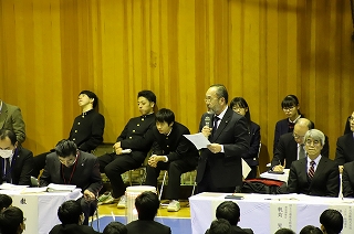 講評のようす